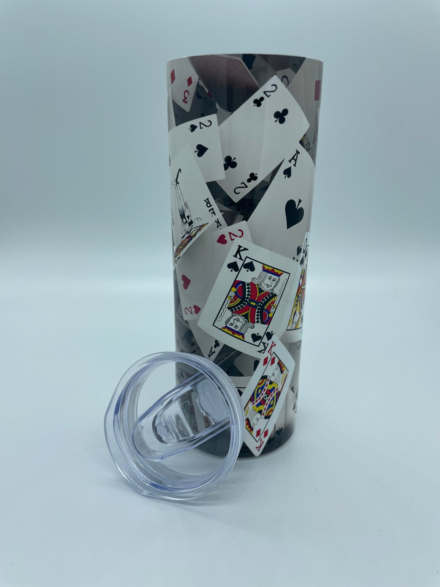 Cards 3D tumbler