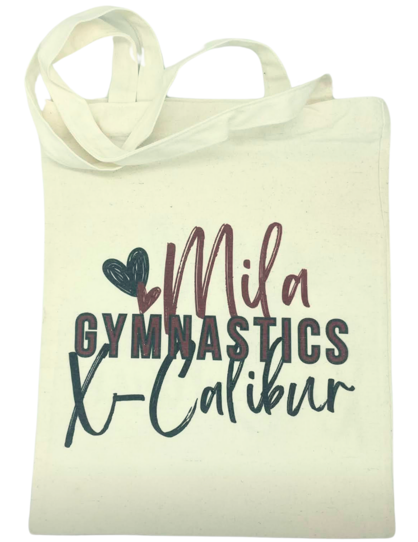 Personalized Gymnastics X-Calibur Canvas Bag Spiritwear 2024