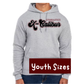 Youth Gymnastics X-Calibur Ash Gray Hoodie Spiritwear 2025