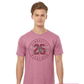 Unisex Adult Gymnastics X-Calibur Light Maroon  25th Anniversary T-shirt Spiritwear 2026