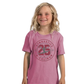 YOUTH Gymnastics X-Calibur 25th Anniversary Light Maroon T-shirt Spiritwear 2026