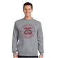 ADULT Sport Gray 25th Anniversary Sweatshirt Spiritwear 2026