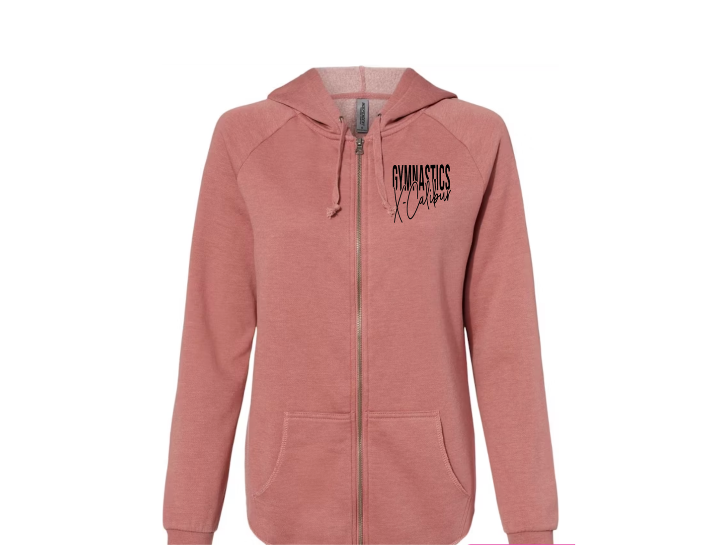 Women's Gymnastics X-Calibur Full Zip Hoodie Sweatshirt Spiritwear 2025