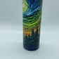 Quilled Night Sky 3D tumbler