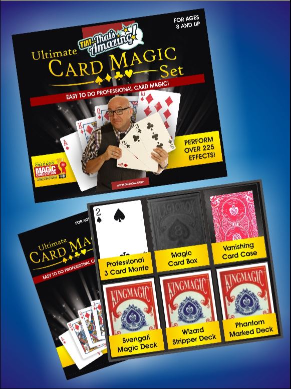 Taylor Mills Beginner CARD MAGIC Kit (Click item before adding to cart)