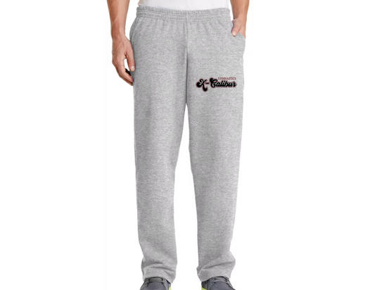 Adult Ash Gray Open Legged Sweatpants with Pockets Spiritwear 2025
