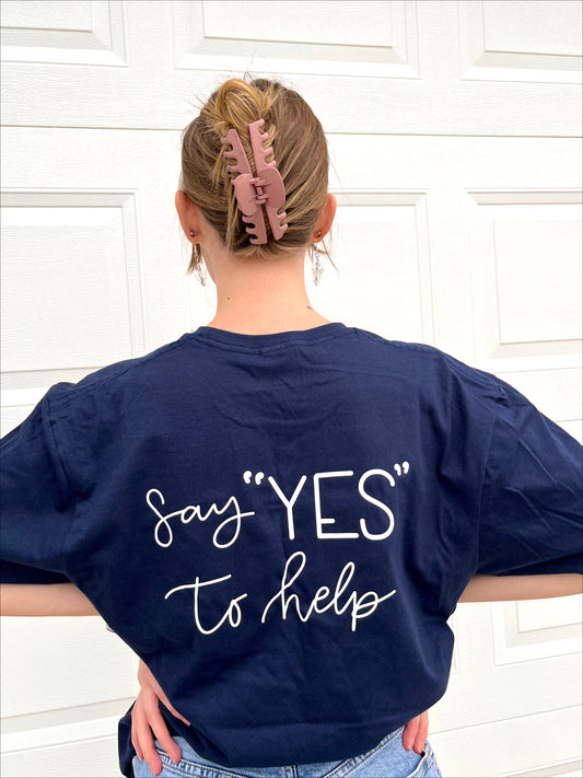 Say "YES" to Help / Mental Health Matters T-Shirt
